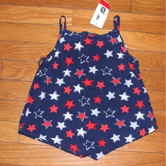 Epic Threads Girls Light Weight Tank Top-Stars-Blue-Size 4T-NWT - Picture 5 of 5